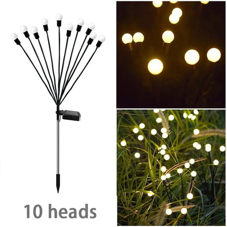 Solar Lawn Lamp Outdoor LED Stigma Lamp Glowing - Hans Lumiere