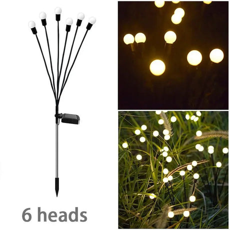 Solar Lawn Lamp Outdoor LED Stigma Lamp Glowing - Hans Lumiere