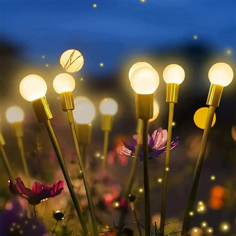 Solar Lawn Lamp Outdoor LED Stigma Lamp Glowing - Hans Lumiere