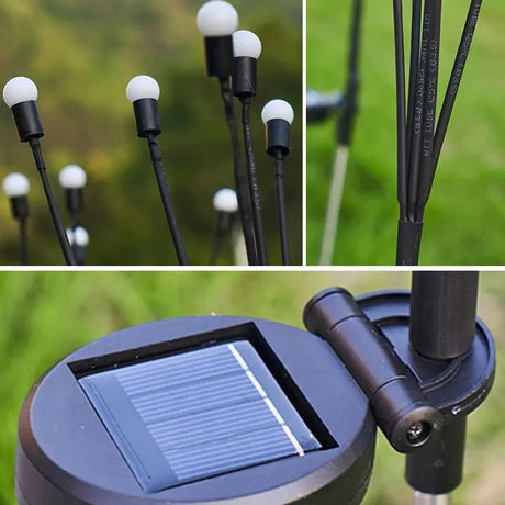 Solar Lawn Lamp Outdoor LED Stigma Lamp Glowing - Hans Lumiere