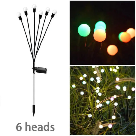 Solar Lawn Lamp Outdoor LED Stigma Lamp Glowing - Hans Lumiere