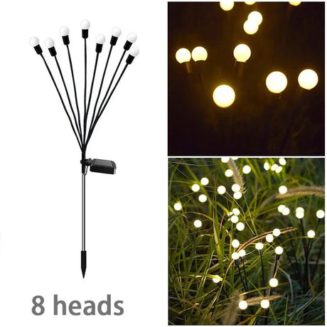 Solar Lawn Lamp Outdoor LED Stigma Lamp Glowing - Hans Lumiere