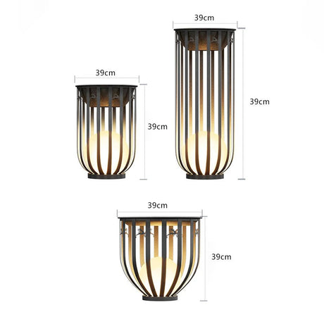 Solar Lawn Lamp Outdoor Patio Light - Hans Lumiere