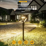 Solar Lawn Lamp – Super Bright LED Garden Light, 2-Pack - Hans Lumiere