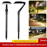 Solar Lawn Lamp – Super Bright LED Garden Light, 2-Pack - Hans Lumiere