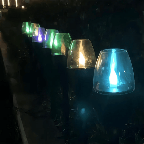 Solar LED Home Decorative Candle Light 1 pcs - Hans Lumiere