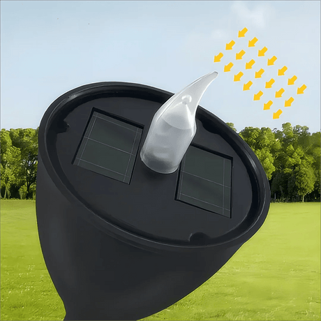 Solar LED Home Decorative Candle Light 1 pcs - Hans Lumiere