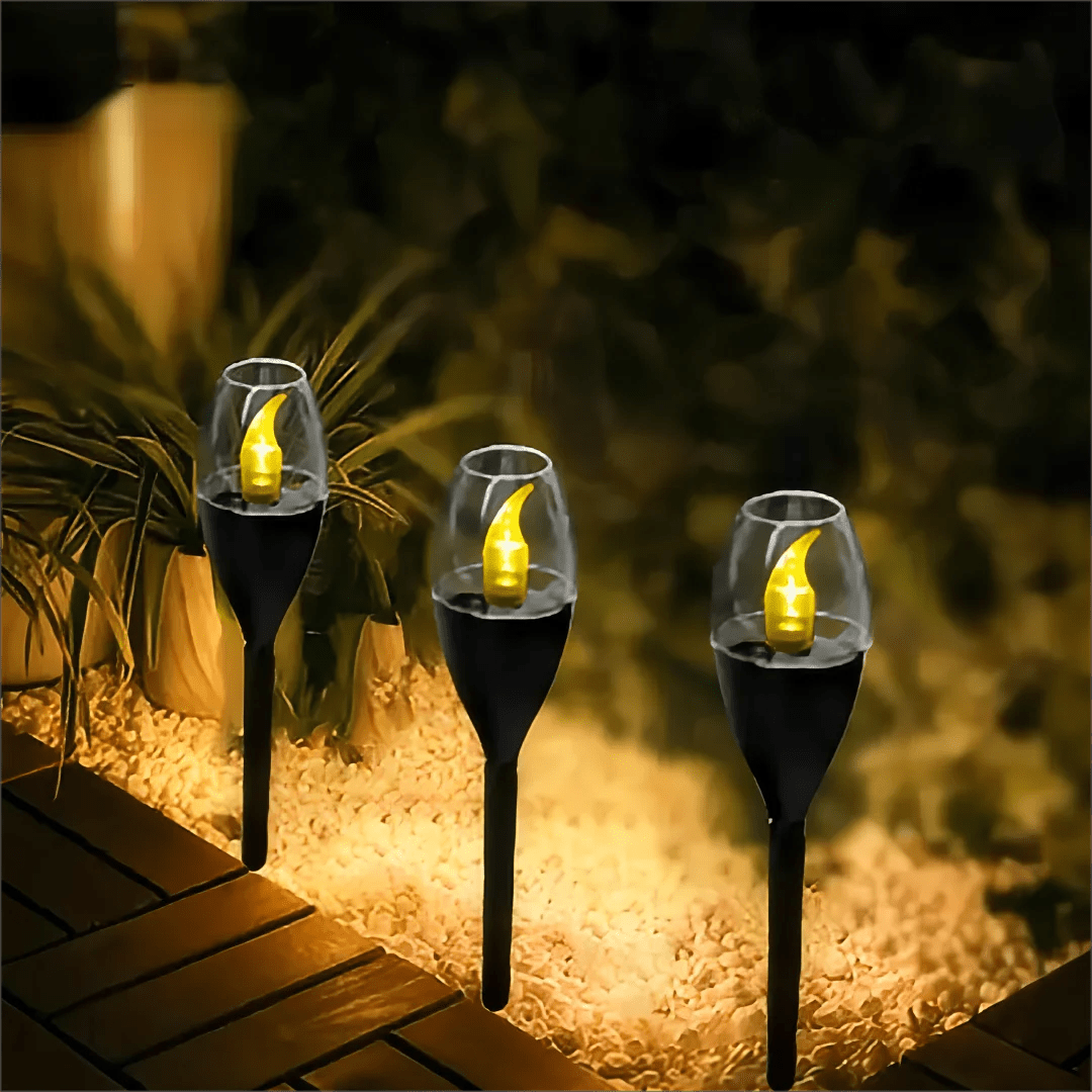 Solar LED Home Decorative Candle Light 1 pcs - Hans Lumiere