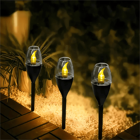 Solar LED Home Decorative Candle Light 1 pcs - Hans Lumiere