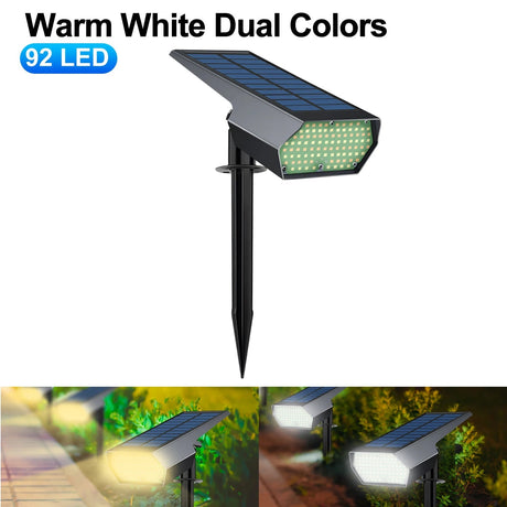 Solar LED Landscape Garden Spotlights - Hans Lumiere