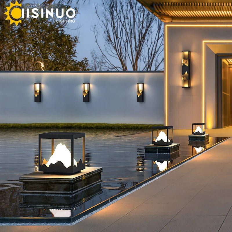 Solar LED Outdoor Light Waterproof Garden Decoration Lamp - Hans Lumiere