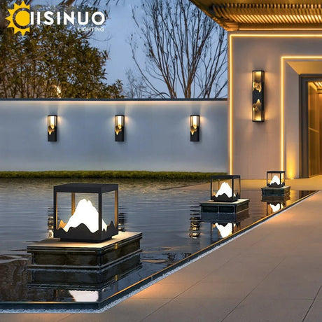 Solar LED Outdoor Light Waterproof Garden Decoration Lamp - Hans Lumiere