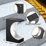 Solar LED Step Lights, 4/8-Pack Waterproof Stair and Deck Lights - Hans Lumiere