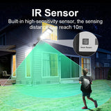 Solar Motion Sensor LED Outdoor Wall & Street Light - Hans Lumiere