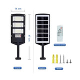 Solar Motion Sensor LED Outdoor Wall & Street Light - Hans Lumiere