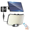 Solar Motion Sensor Wall Light – 234 LED Super Bright, IP65 Waterproof - Hans Lumiere