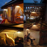 Solar Outdoor Waterproof Double - head Chandelier With Remote Control - Hans Lumiere