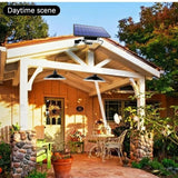 Solar Outdoor Waterproof Double - head Chandelier With Remote Control - Hans Lumiere