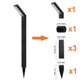 Solar Pathway Light – Bright RGB/3-Color LED, IP65 Waterproof - Hans Lumiere