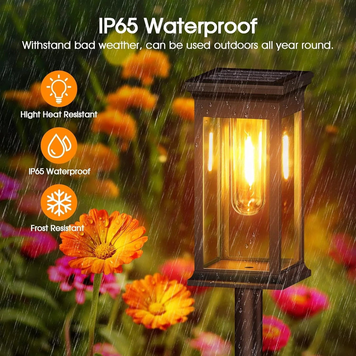 Solar Pathway Lights – Waterproof LED Landscape Lamps for Walkways - Hans Lumiere