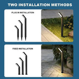 Solar Pathway Spotlight – RGB/3-Color LED Landscape Light, 90-LED - Hans Lumiere