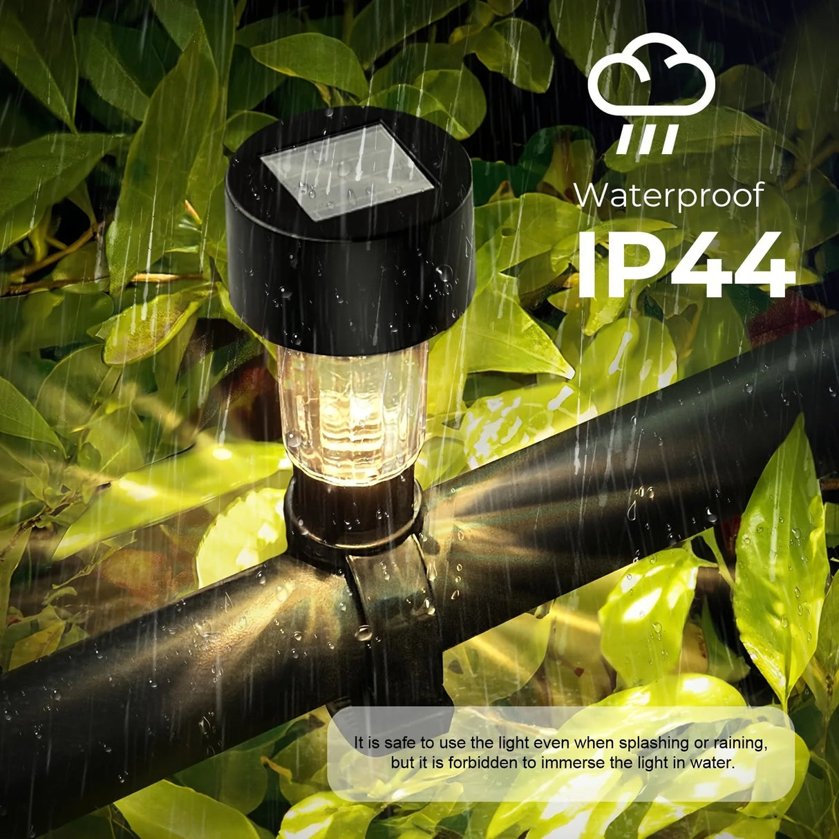 Solar Pool Fence Lamps – Waterproof LED Decoration Lights, 1-12 Pack - Hans Lumiere