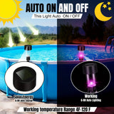 Solar Pool Fence Lamps – Waterproof LED Decoration Lights, 1-12 Pack - Hans Lumiere