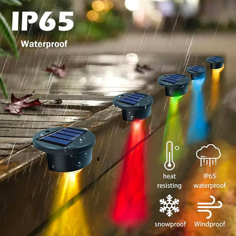 Solar Pool Side Lights – Color-Changing LED for Inground Pools & Patios - Hans Lumiere