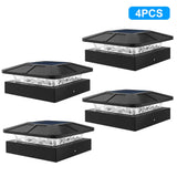 Solar Post Cap Light – IP65 Waterproof LED for 4x4 Fence & Deck Posts - Hans Lumiere