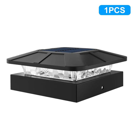 Solar Post Cap Light – IP65 Waterproof LED for 4x4 Fence & Deck Posts - Hans Lumiere