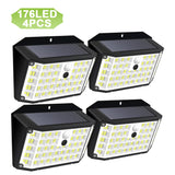 Solar Powered Motion Sensor LED Flood Lights - Hans Lumiere