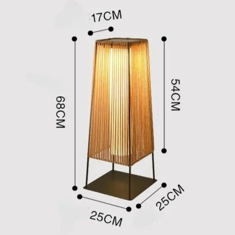 Solar Powered Waterproof Outdoor Courtyard Lamp - Hans Lumiere