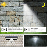 Solar Radar Sensor Wall Light – Aluminum LED, 24/48/60 LED - Hans Lumiere