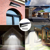 Solar Radar Sensor Wall Light – Aluminum LED, 24/48/60 LED - Hans Lumiere
