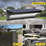Solar Radar Sensor Wall Light – Aluminum LED, 24/48/60 LED - Hans Lumiere
