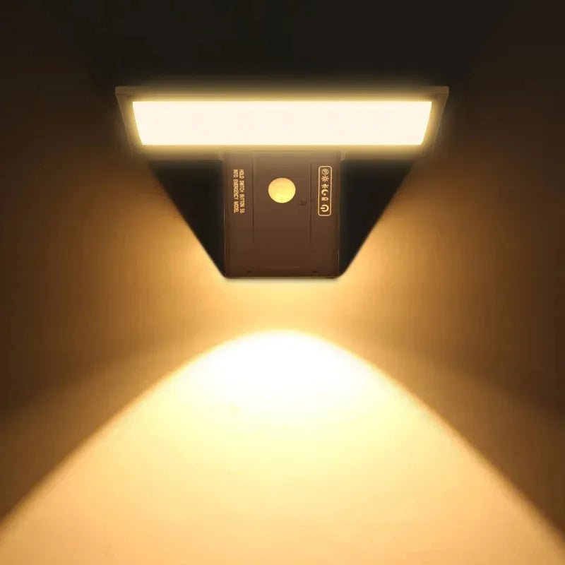 Solar Security Flood Light – 90 LED Motion Sensor Outdoor Wall Light - Hans Lumiere