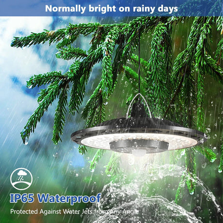 Solar Shed Light with Remote – 5-Mode Motion Sensor, IP65 Waterproof - Hans Lumiere