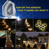Solar Step Lights - Waterproof LED Deck and Stair Lighting - Hans Lumiere