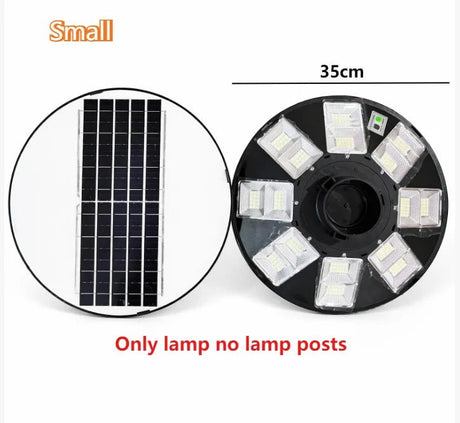 Solar UFO Yard Light – Waterproof LED Courtyard Light with Motion Sensor - Hans Lumiere