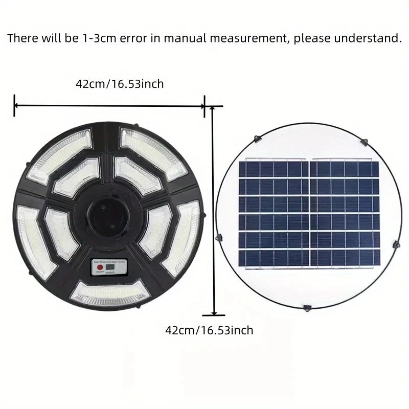 Solar UFO Yard Light – Waterproof LED Courtyard Light with Motion Sensor - Hans Lumiere