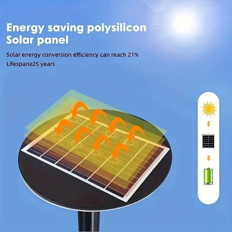 Solar UFO Yard Light – Waterproof LED Courtyard Light with Motion Sensor - Hans Lumiere