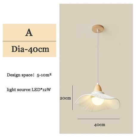 Solid Wood Modern LED Chandelier - Hans Lumiere