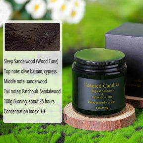 Soy Wax Handmade Smokeless Aromatherapy Candles - Hans Lumiere