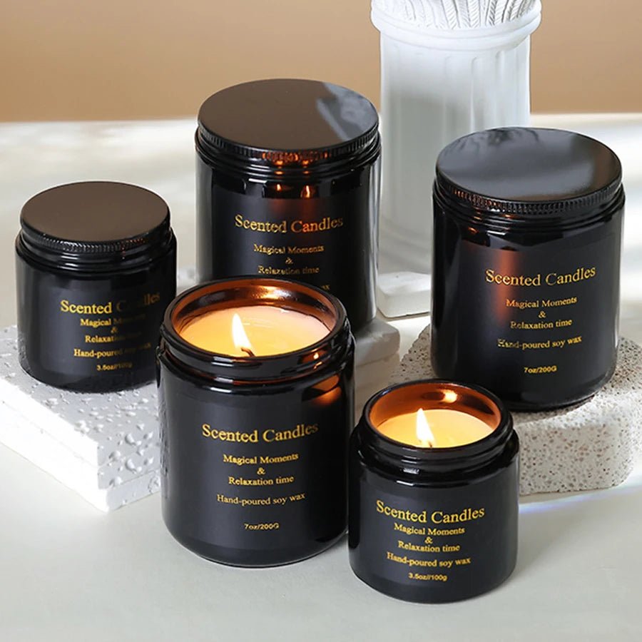Soy Wax Handmade Smokeless Aromatherapy Candles - Hans Lumiere