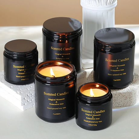 Soy Wax Handmade Smokeless Aromatherapy Candles - Hans Lumiere