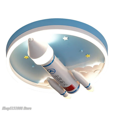 Space Rocket LED Ceiling Light - Hans Lumiere