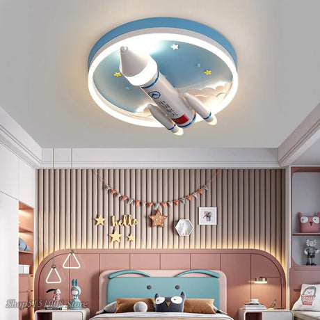Space Rocket LED Ceiling Light - Hans Lumiere