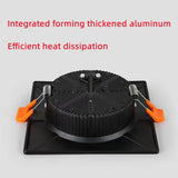 Square Embedded LED Downlight – Dimmable Ceiling Grid Spotlight - Hans Lumiere