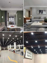 Square Embedded LED Downlight – Dimmable Ceiling Grid Spotlight - Hans Lumiere