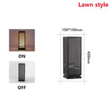 Stainless Steel Outdoor Waterproof Lawn Light - Hans Lumiere